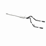 MagnaFlow cat-back exhaust system for 2014-2018 Chevy Silverado 1500 stainless steel black 15361