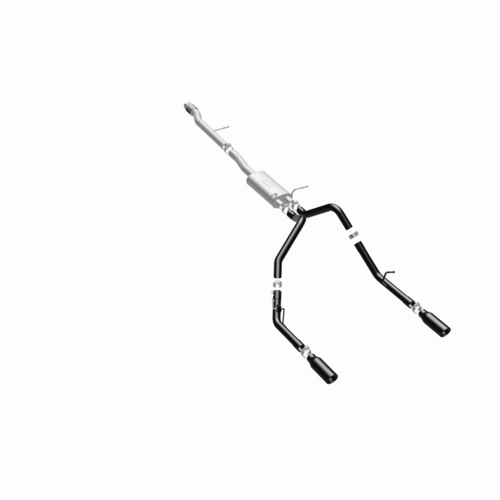 MagnaFlow cat-back exhaust system for 2014-2018 Chevy Silverado 1500 stainless steel black 15361