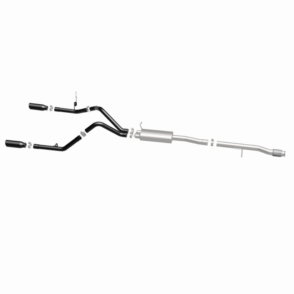 MagnaFlow cat-back exhaust system for 2014-2018 Chevy Silverado 1500 stainless steel black 15361