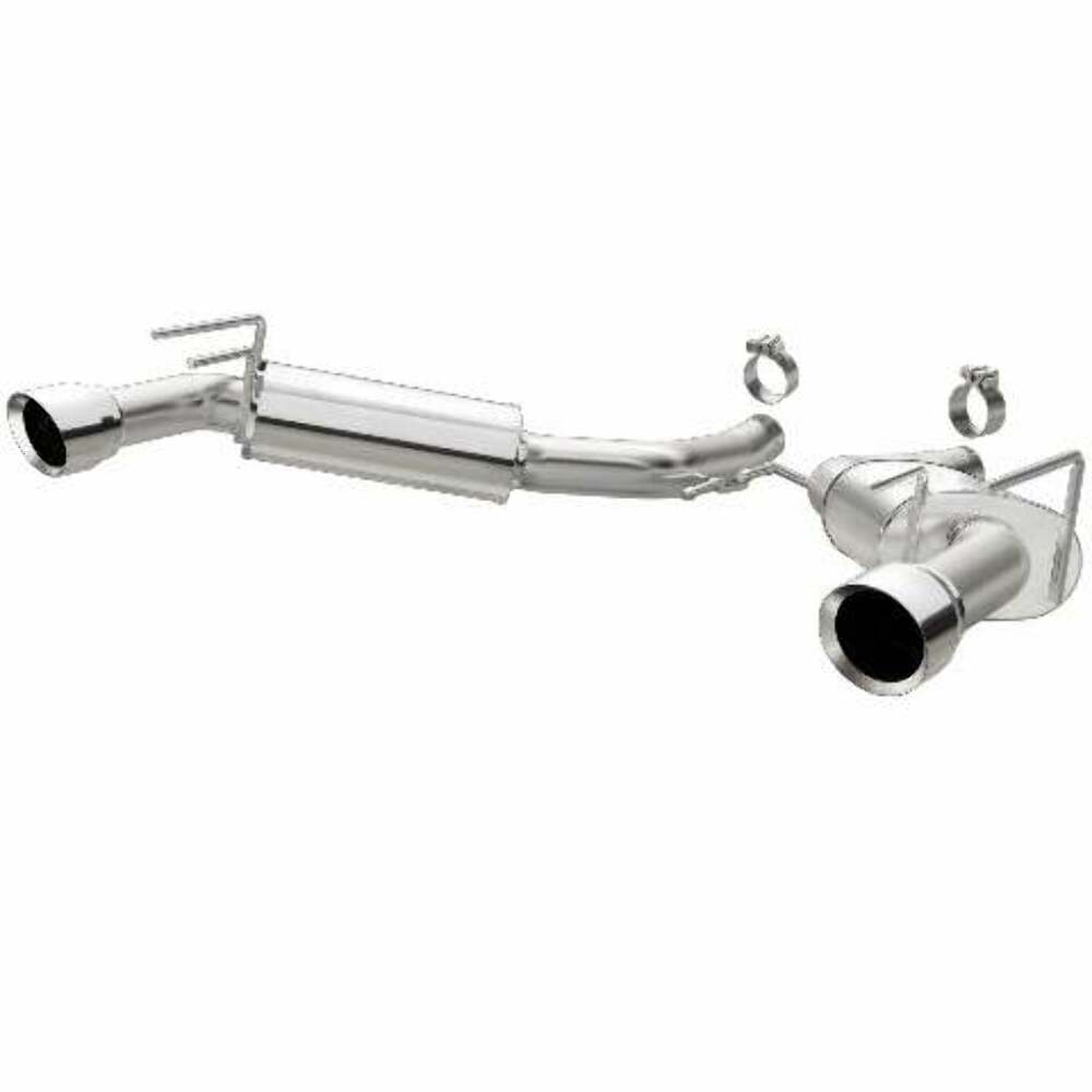 MagnaFlow axle-back exhaust system for 2014-2015 Chevy Camaro stainless steel polished 19185