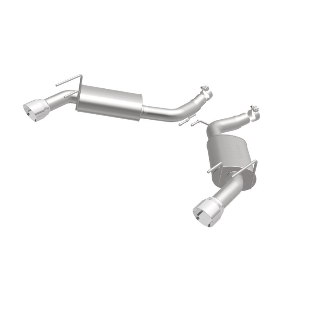 MagnaFlow axle-back exhaust system for 2014-2015 Chevy Camaro stainless steel polished 19185