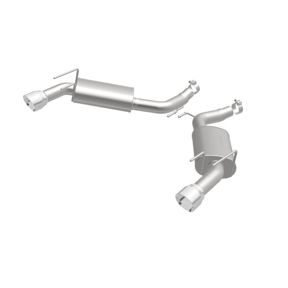 MagnaFlow axle-back exhaust system for 2014-2015 Chevy Camaro stainless steel polished 19185