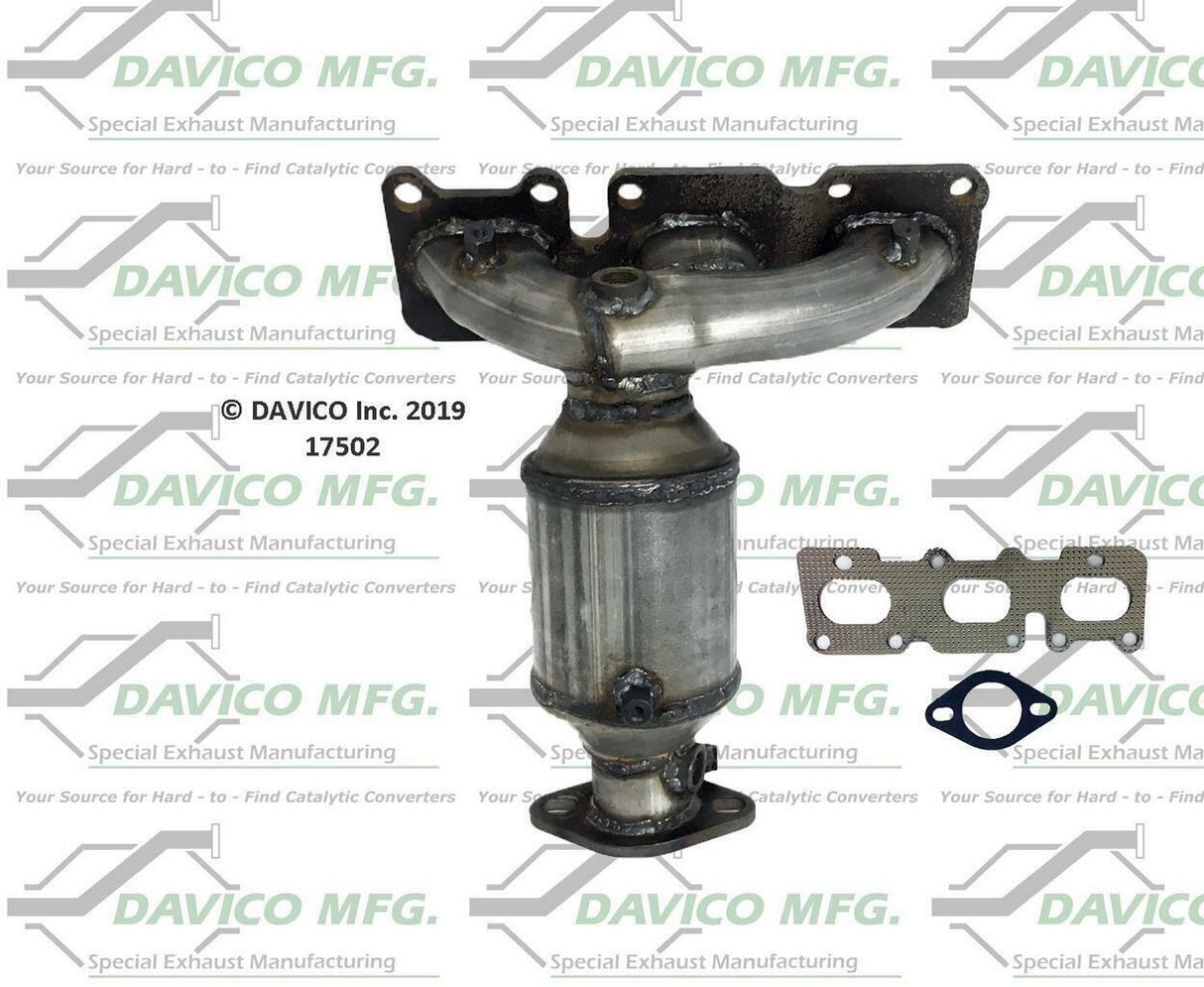 t 2014-2015 Kia Sorento Catalytic Converter 17502 Davico Mfg