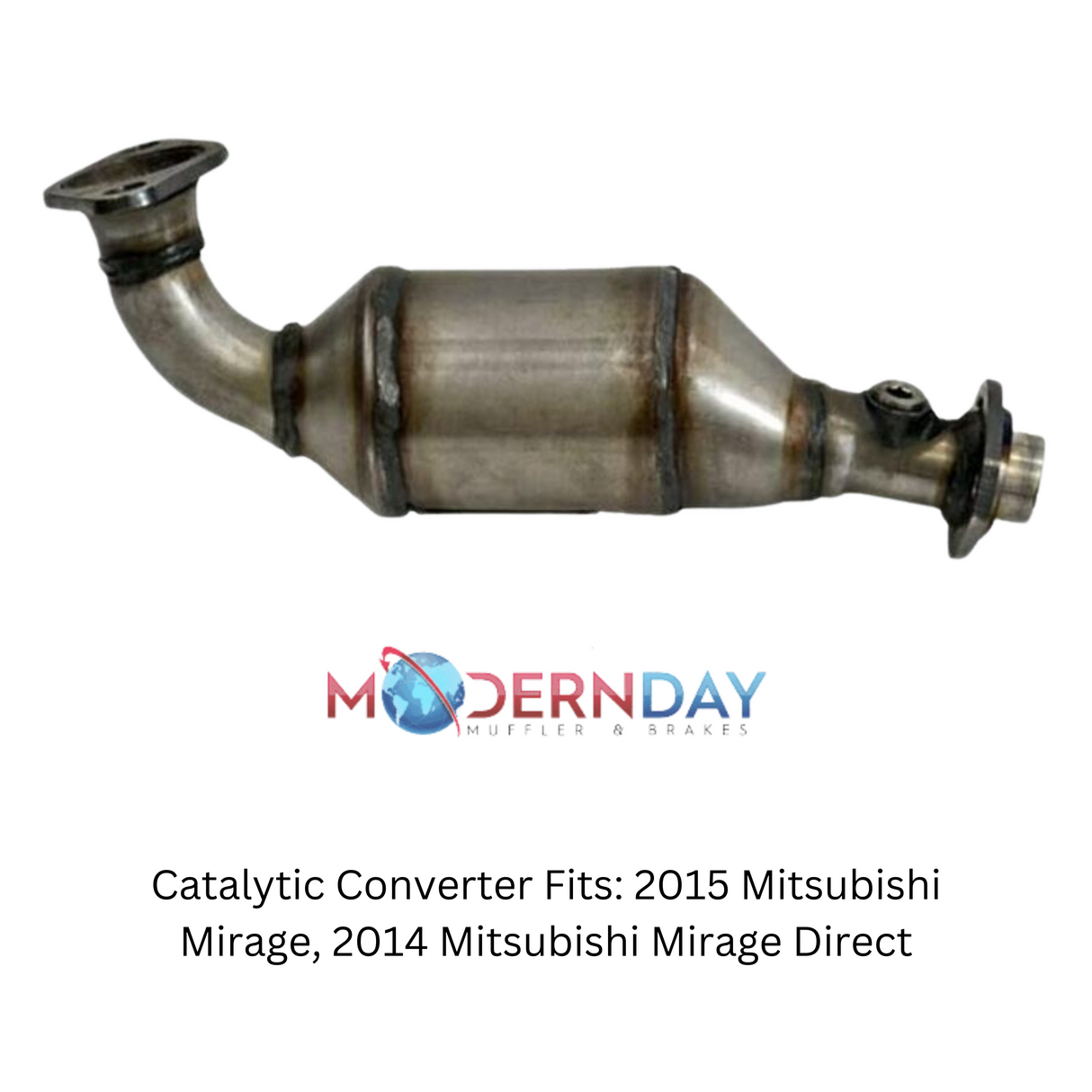 t 2014-2015 Mitsubishi Mirage Catalytic Converter 17468 Davico Mfg