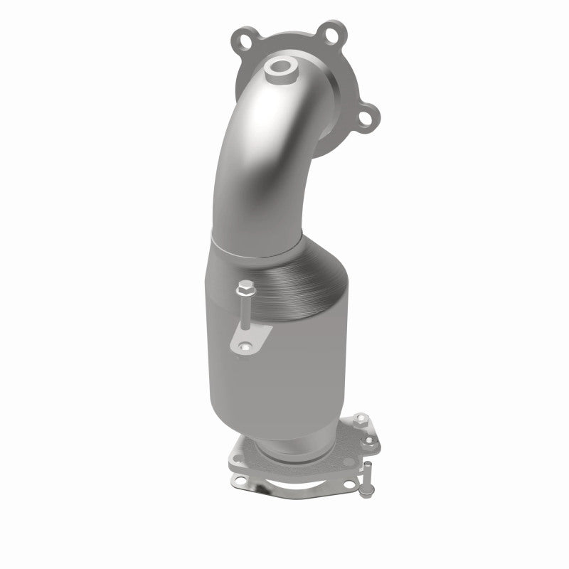 MagnaFlow direct-fit catalytic converter fits 2013-2016 Chevrolet Malibu and 2014-2015 Buick Regal, this and 2014-2015 Regal 2 stainless steel CARB compliant 52892