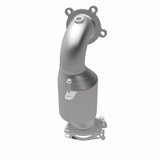 MagnaFlow direct-fit catalytic converter fits 2013-2016 Chevrolet Malibu and 2014-2015 Buick Regal, this and 2014-2015 Regal 2 stainless steel CARB compliant 52892