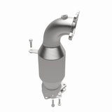 MagnaFlow direct-fit catalytic converter fits 2013-2016 Chevrolet Malibu and 2014-2015 Buick Regal, this and 2014-2015 Regal 2 stainless steel CARB compliant 52892