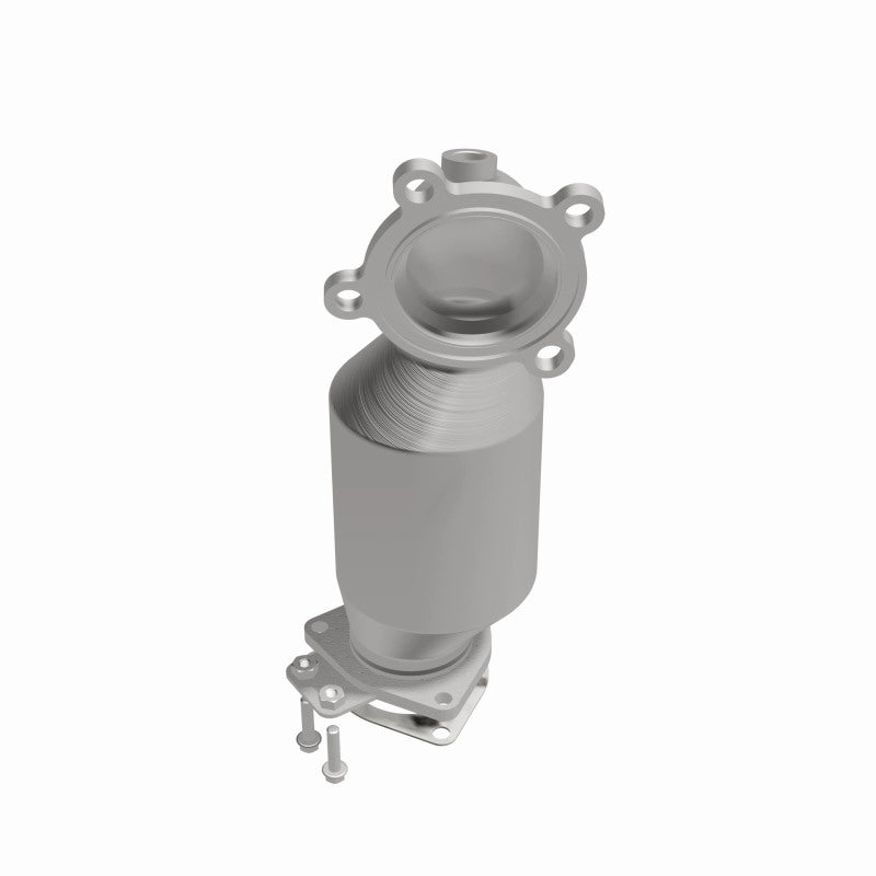 MagnaFlow direct-fit catalytic converter fits 2013-2016 Chevrolet Malibu and 2014-2015 Buick Regal, this and 2014-2015 Regal 2 stainless steel CARB compliant 52892