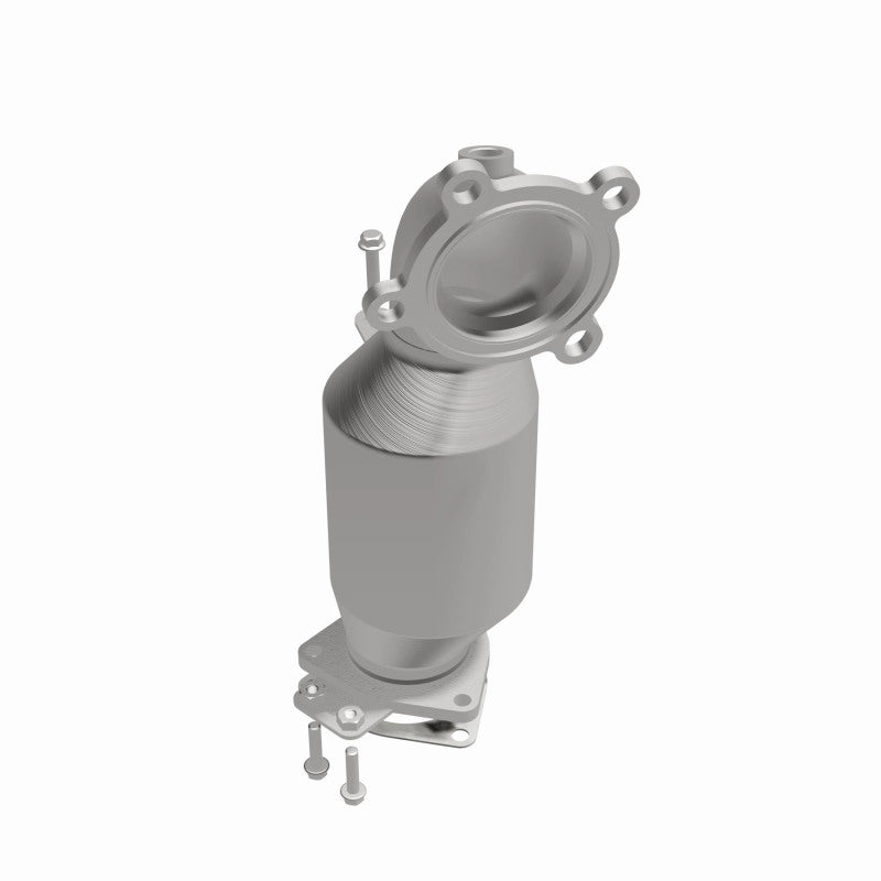 MagnaFlow direct-fit catalytic converter fits 2013-2016 Chevrolet Malibu and 2014-2015 Buick Regal, this and 2014-2015 Regal 2 stainless steel CARB compliant 52892
