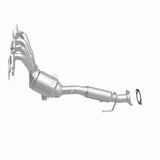 MagnaFlow direct-fit catalytic converter fits 2014-2015 Transit Connect L4 2.5 inch inlet/outlet stainless steel CARB compliant 52444