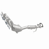 MagnaFlow direct-fit catalytic converter fits 2014-2015 Transit Connect L4 2.5 inch inlet/outlet stainless steel CARB compliant 52444