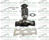 t 2014-2016 Kia Sorento Catalytic Converter 17501 Davico Mfg