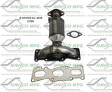 t 2014-2016 Kia Sorento Catalytic Converter 17501 Davico Mfg