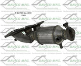 t 2014-2016 Kia Sorento Catalytic Converter 17501 Davico Mfg