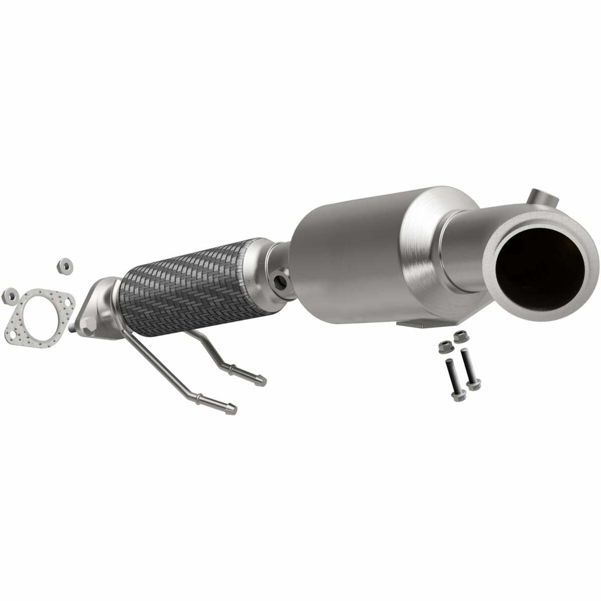 MagnaFlow direct-fit catalytic converter fits 2014-2016 Lincoln MKZ stainless steel CARB compliant