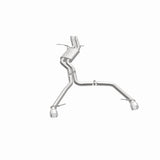MagnaFlow cat-back exhaust system for 2014-2017 Audi stainless steel polished 15378