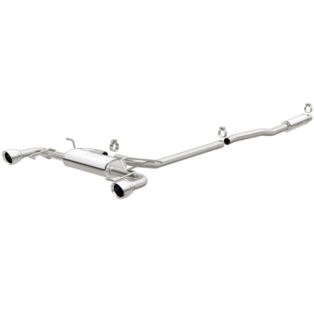 MagnaFlow cat-back exhaust system for 2014-2017 Mazda stainless steel polished 19131