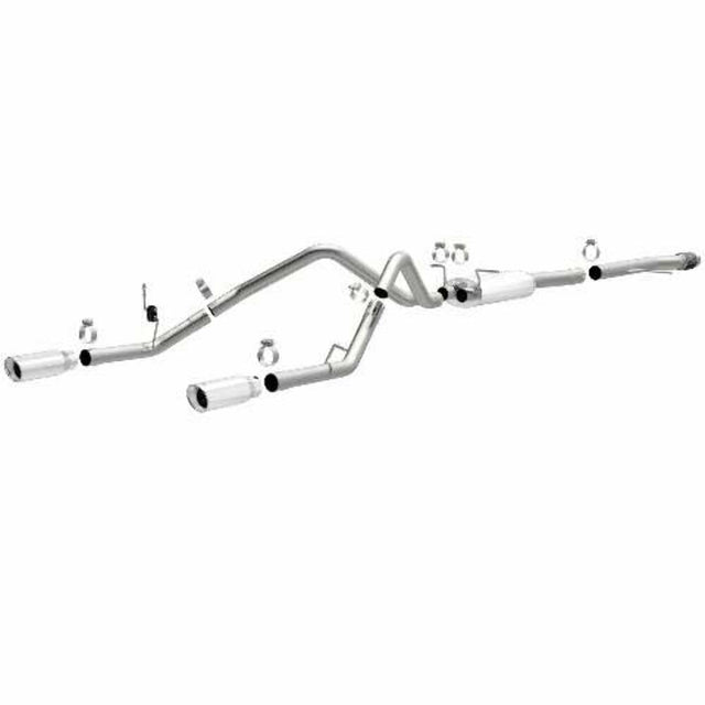 MagnaFlow cat-back exhaust system for 2014-2018 Chevy Silverado 1500 2.5 inch stainless steel polished 15268