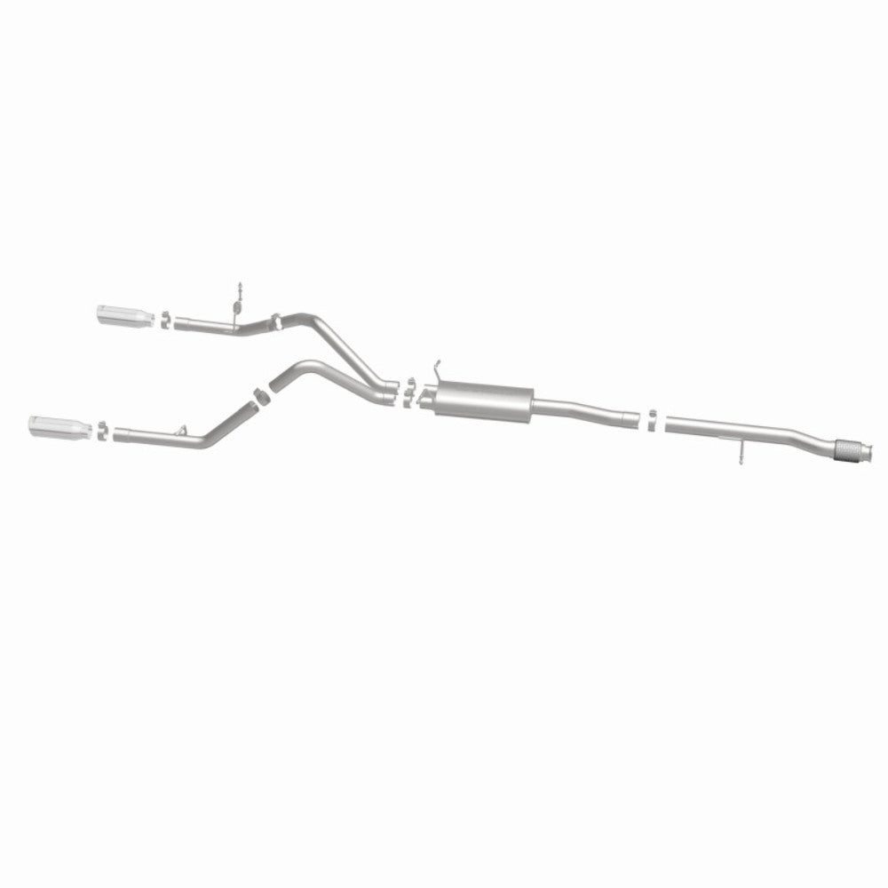 MagnaFlow cat-back exhaust system for 2014-2018 Chevy Silverado 1500 2.5 inch stainless steel polished 15268