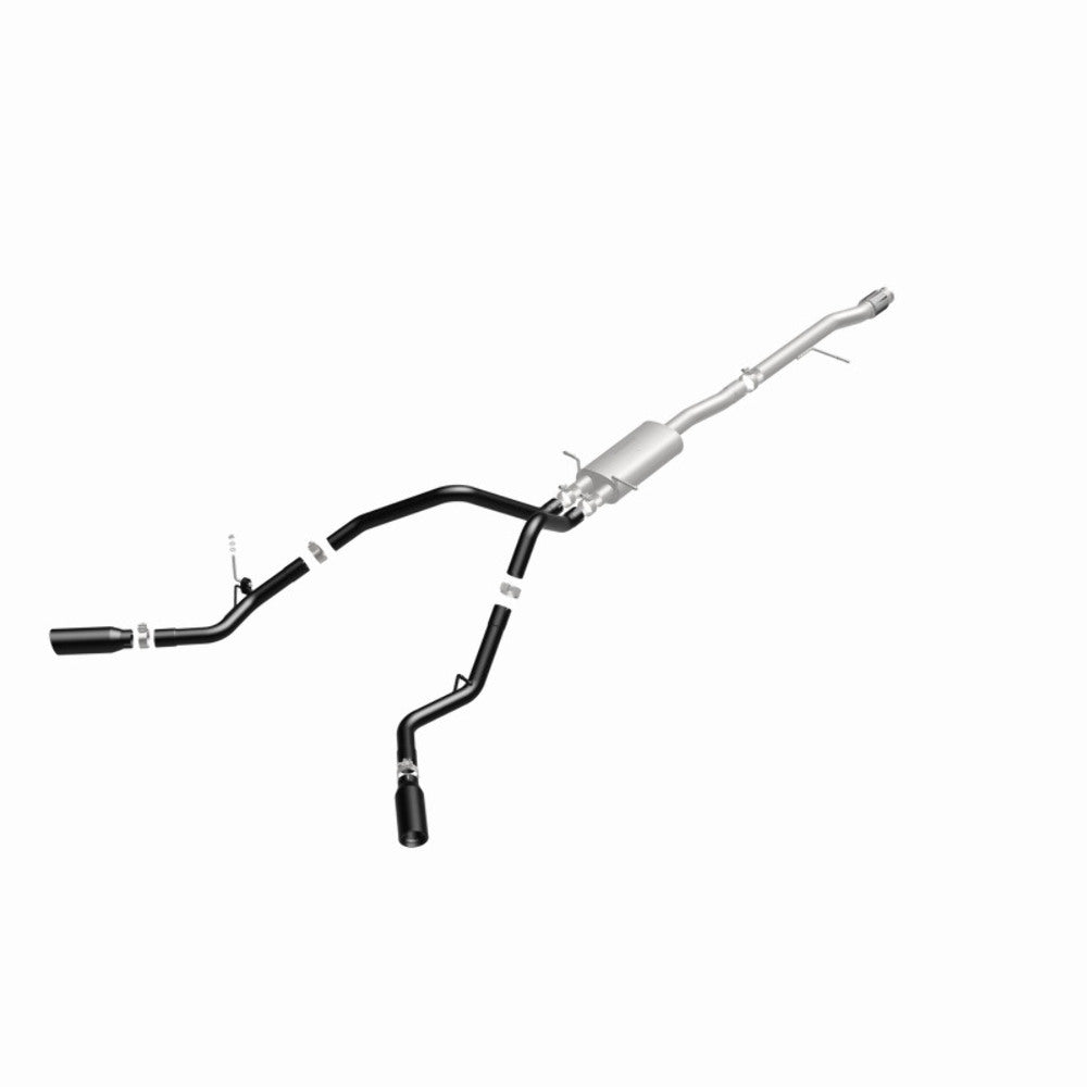 MagnaFlow cat-back exhaust system for 2014-2018 Chevy Silverado 1500 stainless steel black 15360