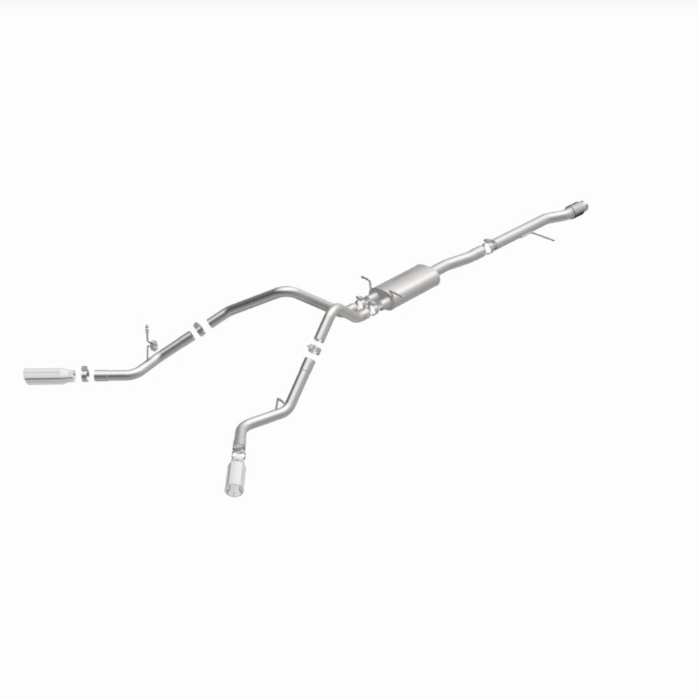 MagnaFlow cat-back exhaust system for 2014-2018 GMC Silverado 1500 stainless steel polished