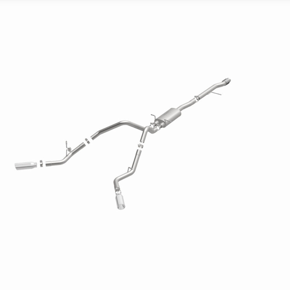 MagnaFlow cat-back exhaust system for 2014-2018 GMC Silverado 1500 stainless steel polished