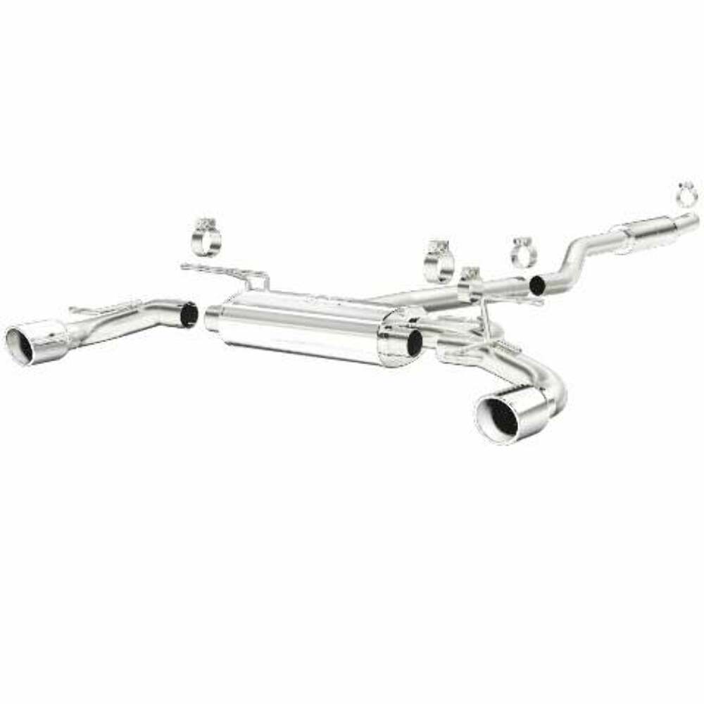 MagnaFlow cat-back exhaust system for 2014-2018 Mazda stainless steel polished 15294