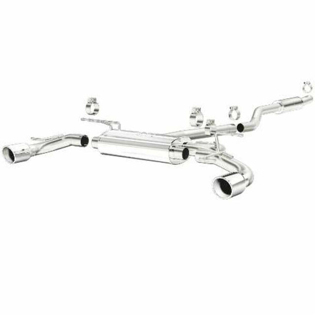 MagnaFlow cat-back exhaust system for 2014-2018 Mazda stainless steel polished 15294