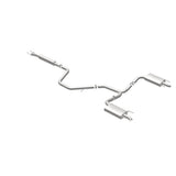 MagnaFlow cat-back exhaust system for 2014-2016 Chevy Impala stainless steel polished 19023