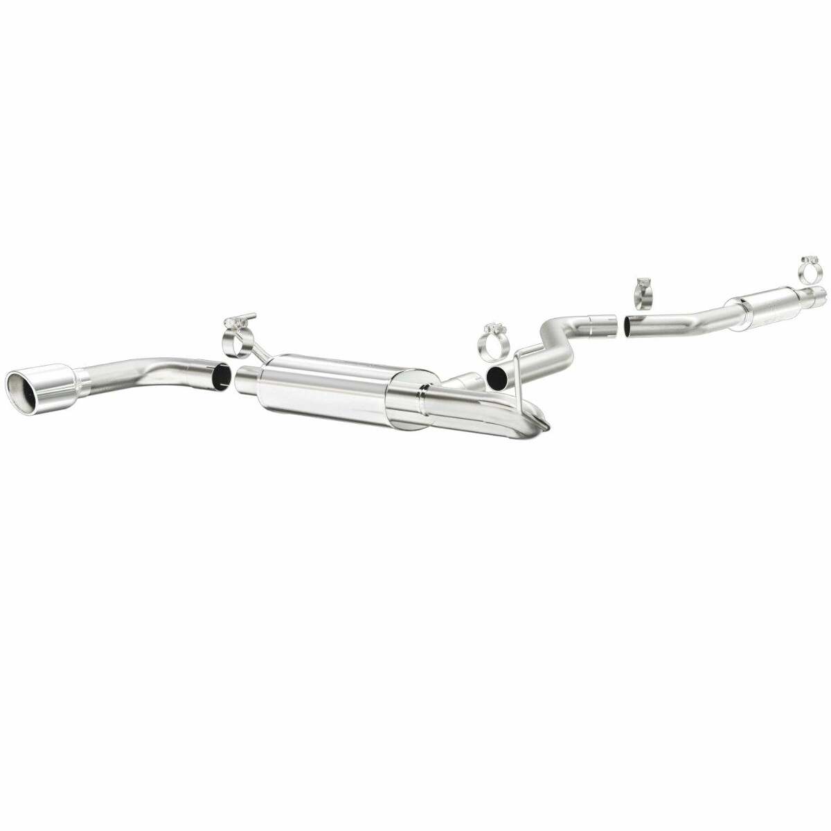 t 2014-2021 Jeep Cherokee System Street Cat-Back 15293 Magnaflow MagnaFlow Exhaust Products
