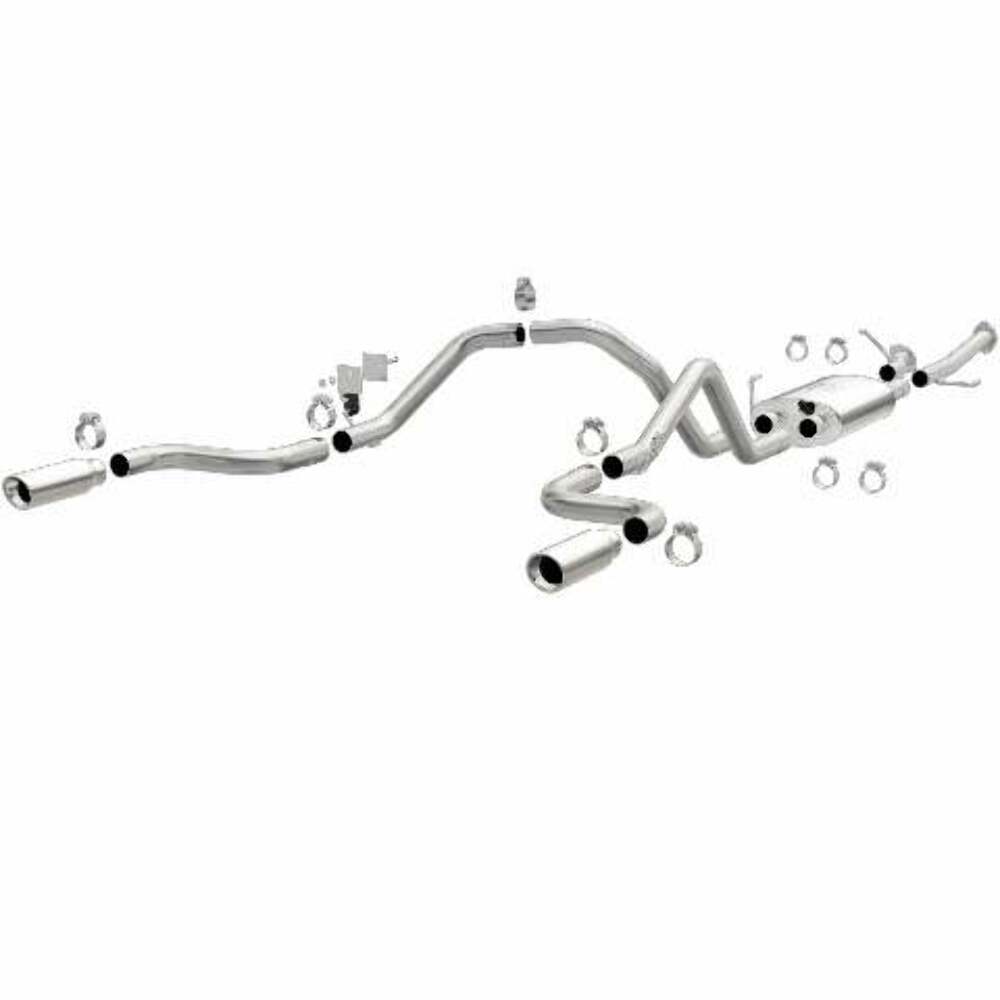 MagnaFlow cat-back exhaust system for 2014-2019 Toyota Tundra stainless steel polished 15305