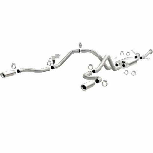 MagnaFlow cat-back exhaust system for 2014-2019 Toyota Tundra stainless steel polished 15305