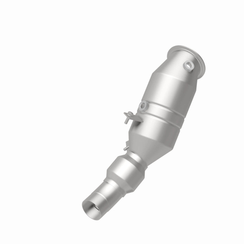 MagnaFlow direct-fit catalytic converter fits 2012-2016 BMW 328i, 2013-2016 BMW 328i xDrive, and more, this and 2014 228i 2 L Closed Couple stainless steel CARB compliant 52267