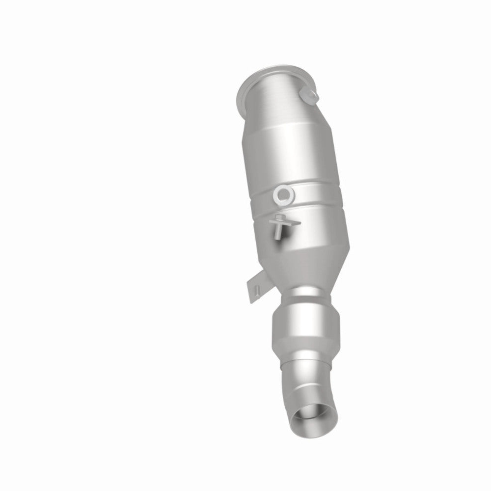 MagnaFlow direct-fit catalytic converter fits 2012-2016 BMW 328i, 2013-2016 BMW 328i xDrive, and more, this and 2014 228i 2 L Closed Couple stainless steel CARB compliant 52267