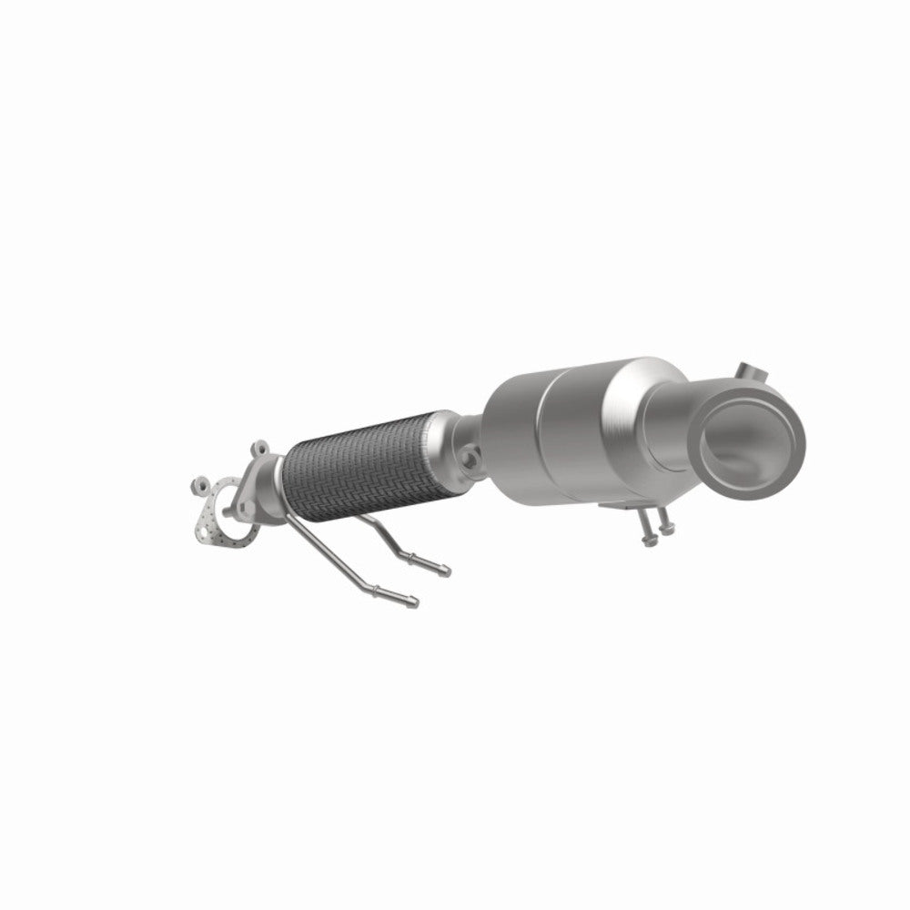 MagnaFlow direct-fit catalytic converter fits 2013-2016 Ford Fusion and Lincoln MKZ, this and 2014 Ford Fusion 2.0L T 2.0L stainless steel CARB compliant OBDII 51339