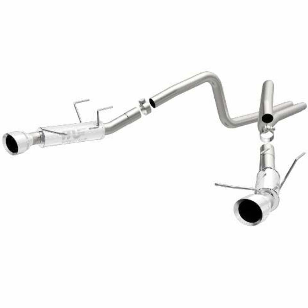 MagnaFlow cat-back exhaust system for Ford Mustang stainless steel polished 15245