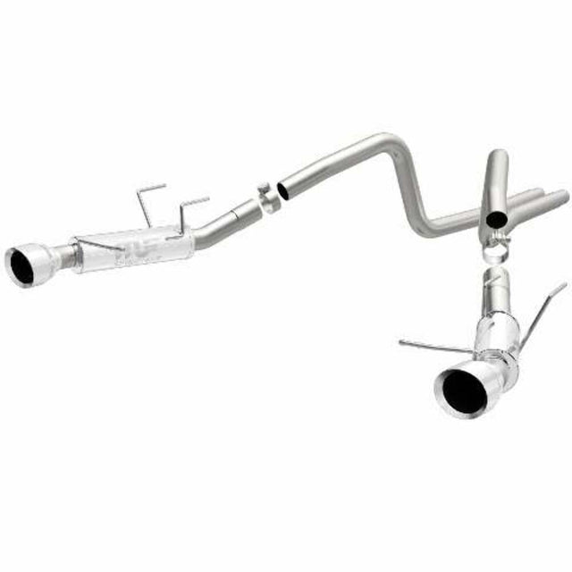 MagnaFlow cat-back exhaust system for Ford Mustang stainless steel polished 15245