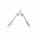 MagnaFlow cat-back exhaust system for Ford Mustang stainless steel polished 15245