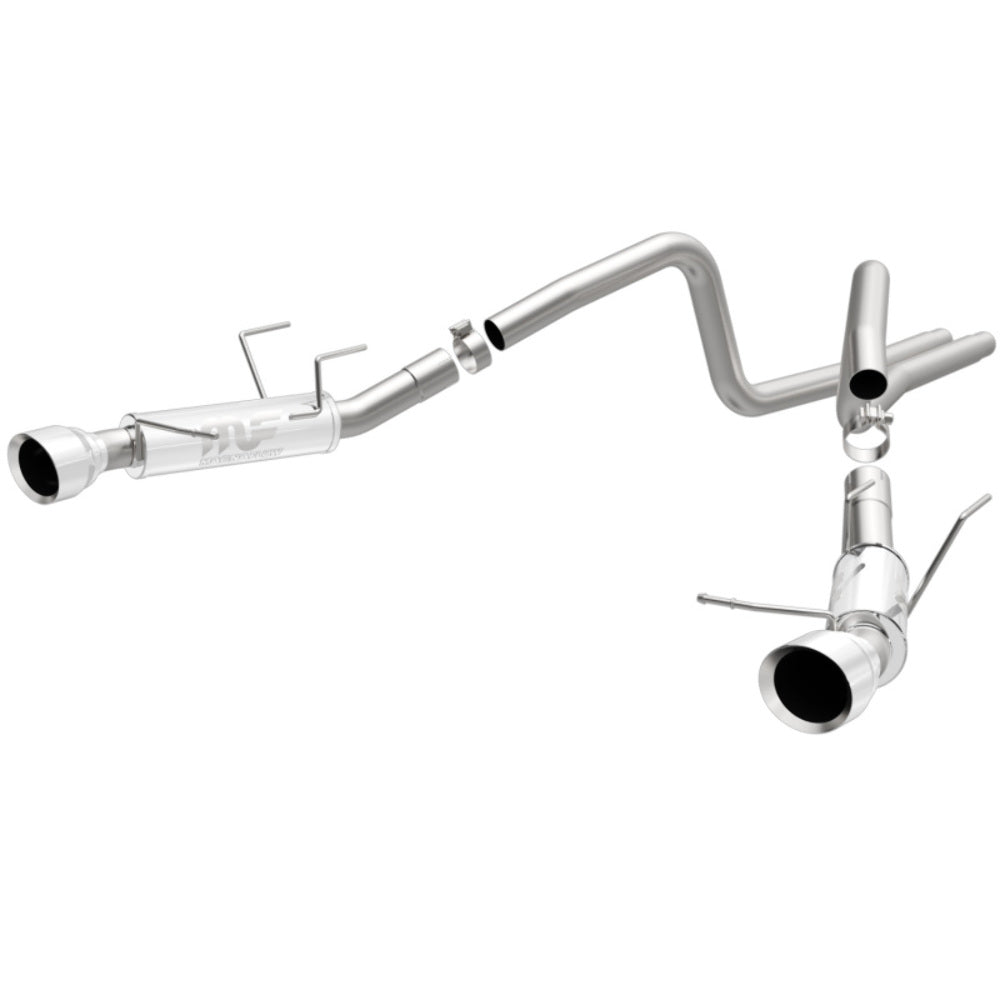 MagnaFlow cat-back exhaust system for Ford Mustang stainless steel polished 15245
