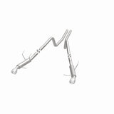 MagnaFlow cat-back exhaust system for Ford Mustang stainless steel polished 15245