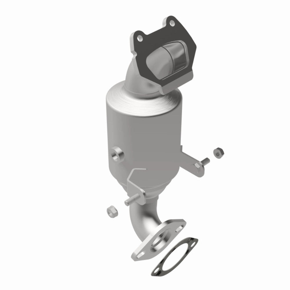 MagnaFlow direct-fit catalytic converter fits 2014-2015 Ram ProMaster 1500, Ram ProMaster 2500, and additional vehicles and 2014- Ram ProMaster 2500 3.6L stainless steel CARB compl
