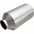 MagnaFlow universal catalytic converter 2.5 inch inlet/outlet stainless steel CARB compliant 5582306