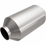 MagnaFlow universal catalytic converter 2.5 inch inlet/outlet stainless steel CARB compliant 5582306