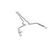 MagnaFlow cat-back exhaust system for 2015-2017 Ford Mustang stainless steel polished 19099