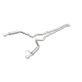 MagnaFlow cat-back exhaust system for 2015-2017 Ford Mustang stainless steel polished 19099