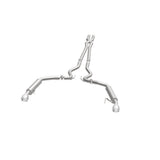 MagnaFlow cat-back exhaust system for 2015-2017 Ford Mustang stainless steel polished 19099