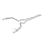 MagnaFlow cat-back exhaust system for 2015-2017 Ford Mustang stainless steel polished 19099