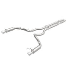 MagnaFlow cat-back exhaust system for 2015-2017 Ford Mustang stainless steel polished 19101
