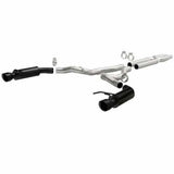MagnaFlow cat-back exhaust system for 2015-2017 Ford Mustang stainless steel black 19254