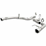MagnaFlow axle-back exhaust system for 2015-2017 Ford Mustang stainless steel polished 19344